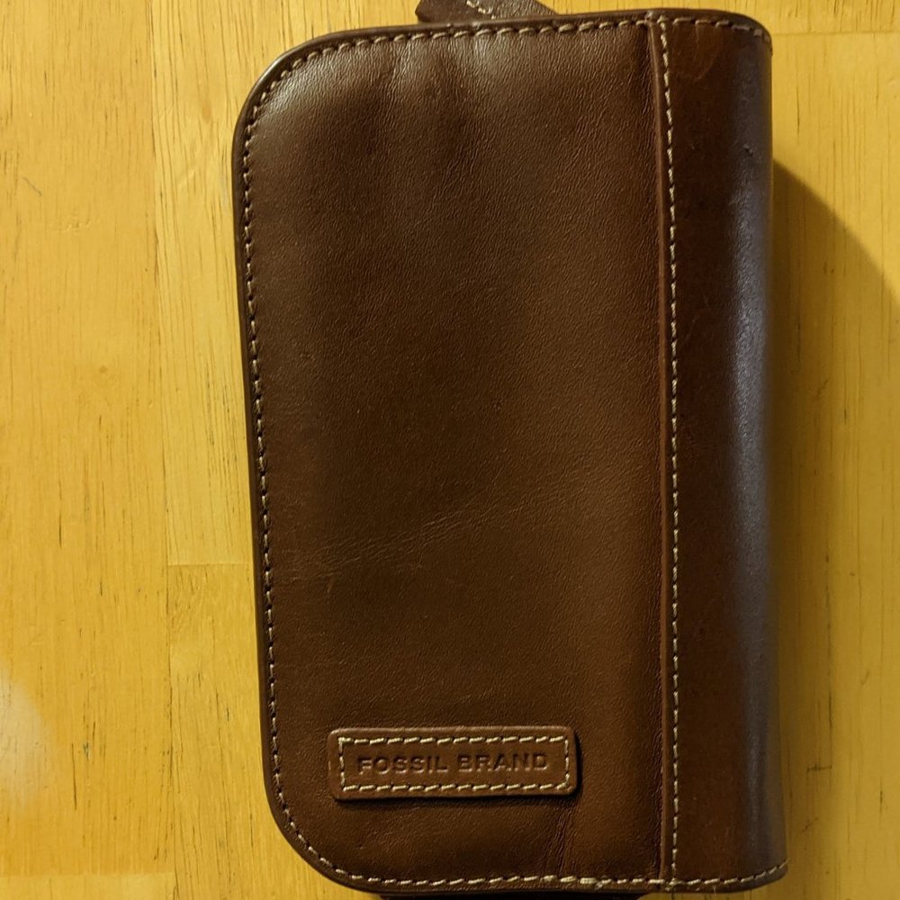 Fossil Genuine Leather Watch Travel case (2-piece)